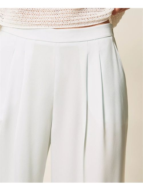 Pantaloni ampi in raso TWINSET | TP2391/13162